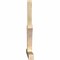 Ekena Millwork Richland Rough Sawn Timber Gable Bracket, Douglas Fir, 108"W x 49"H x 4"D x 4"F, 11/12 Pitch GBW108X49X0404RIC00RDF - alternate 5